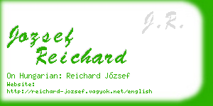 jozsef reichard business card